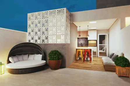 Cobertura com 2 Quartos à venda, 87m² no Vila Assunção, Santo André