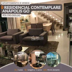Apartamento com 4 Quartos à venda, 250m² no Jundiaí, Anápolis