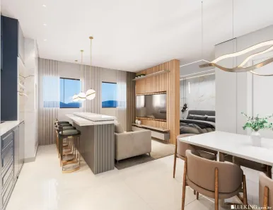 Apartamento com 2 Quartos à venda, 56m² no Perequê, Porto Belo