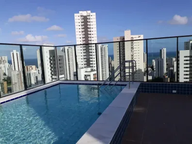 Apartamento com 1 Quarto para alugar, 25m² no Boa Viagem, Recife