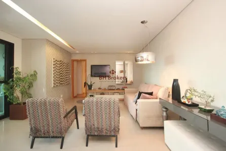 Apartamento com 4 Quartos para alugar, 134m² no Vila da Serra, Nova Lima