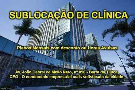 Consultório para alugar, 36m² no Barra da Tijuca, Rio de Janeiro
