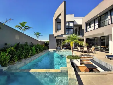 Casa de Condomínio com 4 Quartos à venda, 413m² no Jardim Santa Rita, Indaiatuba