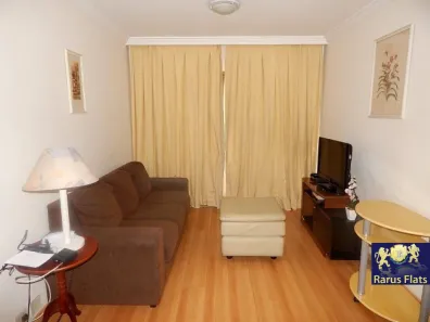 Flat com 1 Quarto para alugar, 42m² no Itaim Bibi, São Paulo