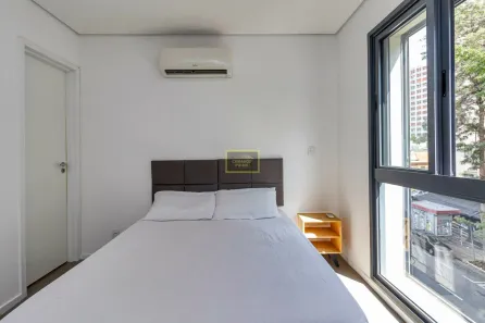 Apartamento com 1 Quarto para alugar, 23m² no Higienópolis, São Paulo