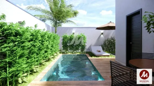 Casa de Condomínio com 4 Quartos à venda, 189m² no Vila do Golf, Ribeirão Preto