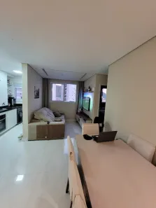 Apartamento com 2 Quartos à venda, 45m² no Areia Branca, Santos