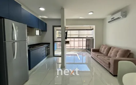 Apartamento com 1 Quarto para venda ou aluguel, 40m² no Cambuí, Campinas