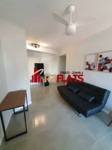 Flat com 1 Quarto para alugar, 33m² no Indianópolis, São Paulo