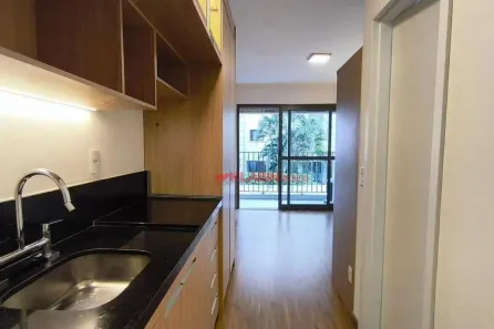 Apartamento com 1 Quarto para venda ou aluguel, 24m² no Jardim Vila Mariana, São Paulo