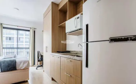 Flat com 1 Quarto para alugar, 23m² no Jardim das Acácias, São Paulo