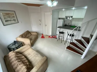 Flat com 1 Quarto para alugar, 45m² no Vila Nova Conceição, São Paulo