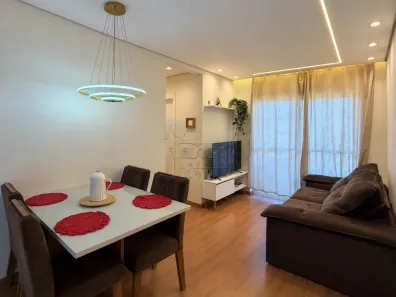 Apartamento com 2 Quartos para alugar, 48m² no Parque das Oliveiras II, Ribeirão Preto