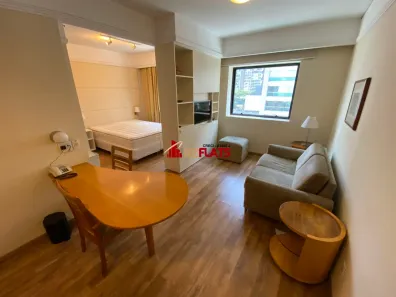 Flat com 1 Quarto para alugar, 33m² no Moema, São Paulo