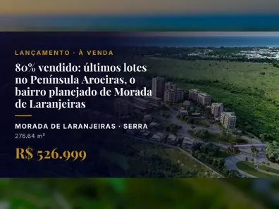 Lote/Terreno à venda, 276m² no Morada de Laranjeiras, Serra