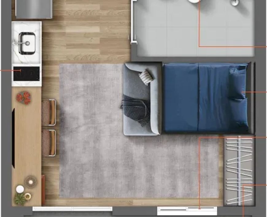 MONUMENTAL - APARTAMENTOS no Santo Amaro, São Paulo