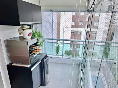 Apartamento com 3 Quartos à venda, 87m² no José Menino, Santos