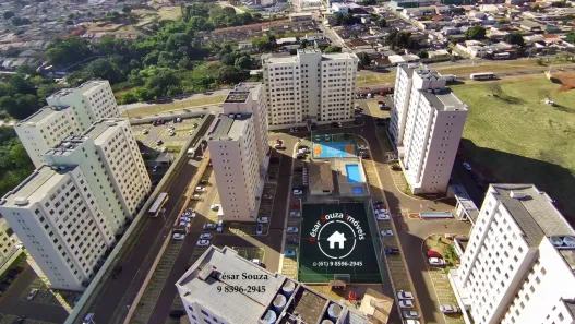 Apartamento com 2 Quartos à venda, 44m² no Parque das Cachoeiras, Valparaíso de Goiás