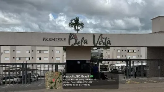 Apartamento com 2 Quartos à venda, 42m² no Residencial Bela Vista, Anápolis