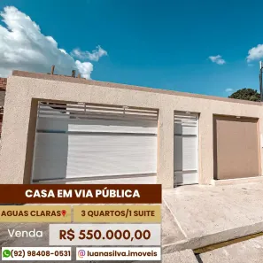 Casa com 3 Quartos à venda, 210m² no Novo Aleixo, Manaus