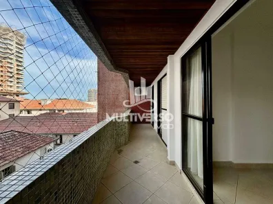 Apartamento com 2 Quartos para alugar, 90m² no Ponta da Praia, Santos