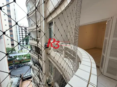 Apartamento com 2 Quartos para alugar, 110m² no Boqueirão, Santos