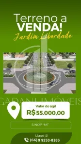 Lote/Terreno à venda, 300m² no Loteamento Jardim Tropical, Sinop