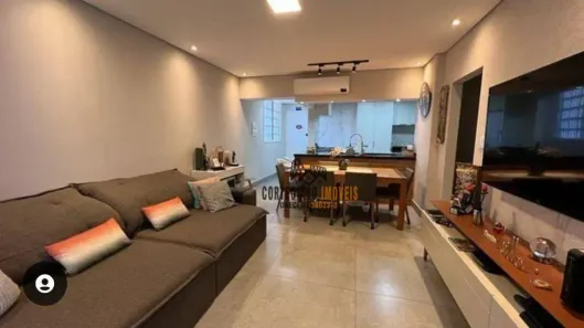 Apartamento com 2 Quartos à venda, 74m² no José Menino, Santos