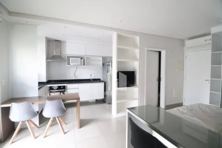 Apartamento com 1 Quarto para alugar, 40m² no Brooklin Paulista, São Paulo