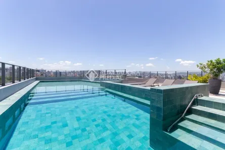 Apartamento com 1 Quarto para alugar, 30m² no Farroupilha, Porto Alegre