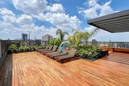Apartamento com 1 Quarto para alugar, 25m² no Pinheiros, São Paulo