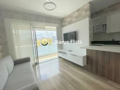 Flat com 1 Quarto para alugar, 51m² no Santo Amaro, São Paulo