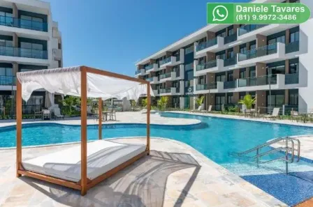 Flat com 1 Quarto à venda, 28m² no N. Sra. do Ó, Ipojuca