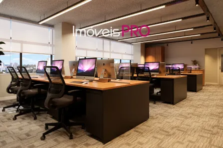 Sala Comercial para alugar, 110m² no Cidade Monções, São Paulo