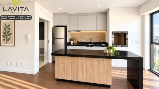 Apartamento com 3 Quartos para alugar, 98m² no Velha, Blumenau