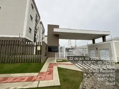 Apartamento com 2 Quartos à venda, 45m² no Cristo Redentor, Criciúma