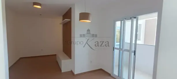 Apartamento com 2 Quartos para alugar, 63m² no Condomínio Residencial Colinas do Paratehy, São José dos Campos