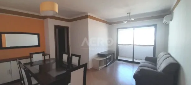 Apartamento com 3 Quartos para alugar, 90m² no Vila Nova Cidade Universitária, Bauru