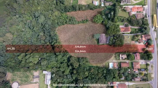 Lote/Terreno à venda, 7276m² no Rondinha, Campo Largo