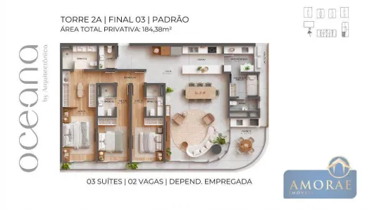 Apartamento com 4 Quartos à venda, 183m² no Jurerê, Florianópolis