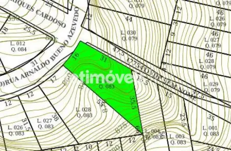 Lote/Terreno à venda, 850m² no Ouro Preto, Belo Horizonte