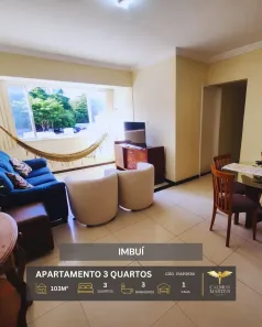 Apartamento com 3 Quartos à venda, 103m² no Imbuí, Salvador