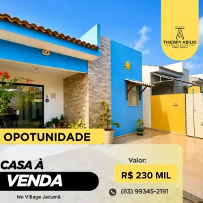 Casa com 2 Quartos à venda, 57m² no Village Jacumã, Conde
