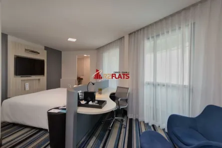 Flat com 1 Quarto à venda, 32m² no Cerqueira César, São Paulo