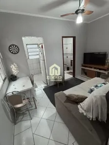 Apartamento com 1 Quarto para alugar, 48m² no Itararé, São Vicente