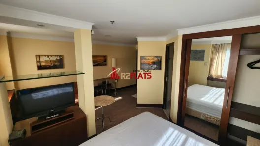 Flat com 1 Quarto para alugar, 30m² no Cerqueira César, São Paulo