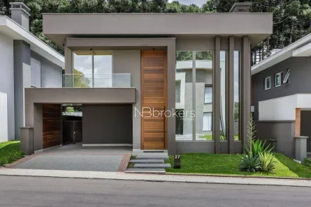 Casa de Condomínio com 4 Quartos à venda, 349m² no São Braz, Curitiba