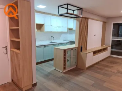 Apartamento com 3 Quartos para alugar, 80m² no Balneário Tropical, Paulínia