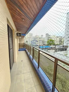 Apartamento com 3 Quartos à venda, 105m² no Loteamento João Batista Julião, Guarujá