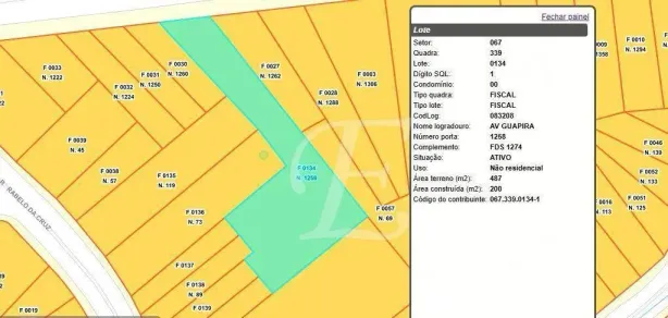 Lote/Terreno à venda, 487m² no Tucuruvi, São Paulo